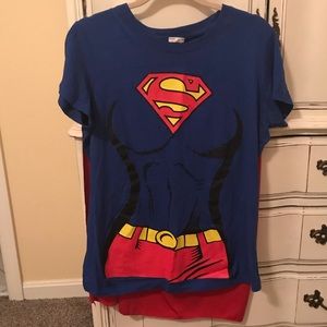 ⭐️B2G1⭐️ SUPER WOMAN SHIRT WITH CAPE